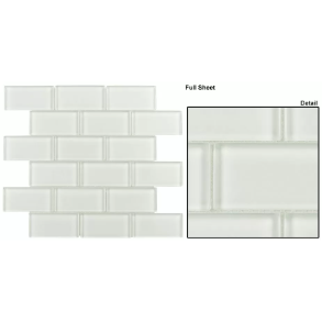 Glacier Brick - glass tile